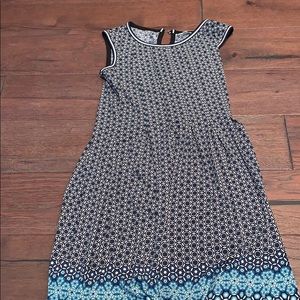 Max Studio Blue & Black Dress👗